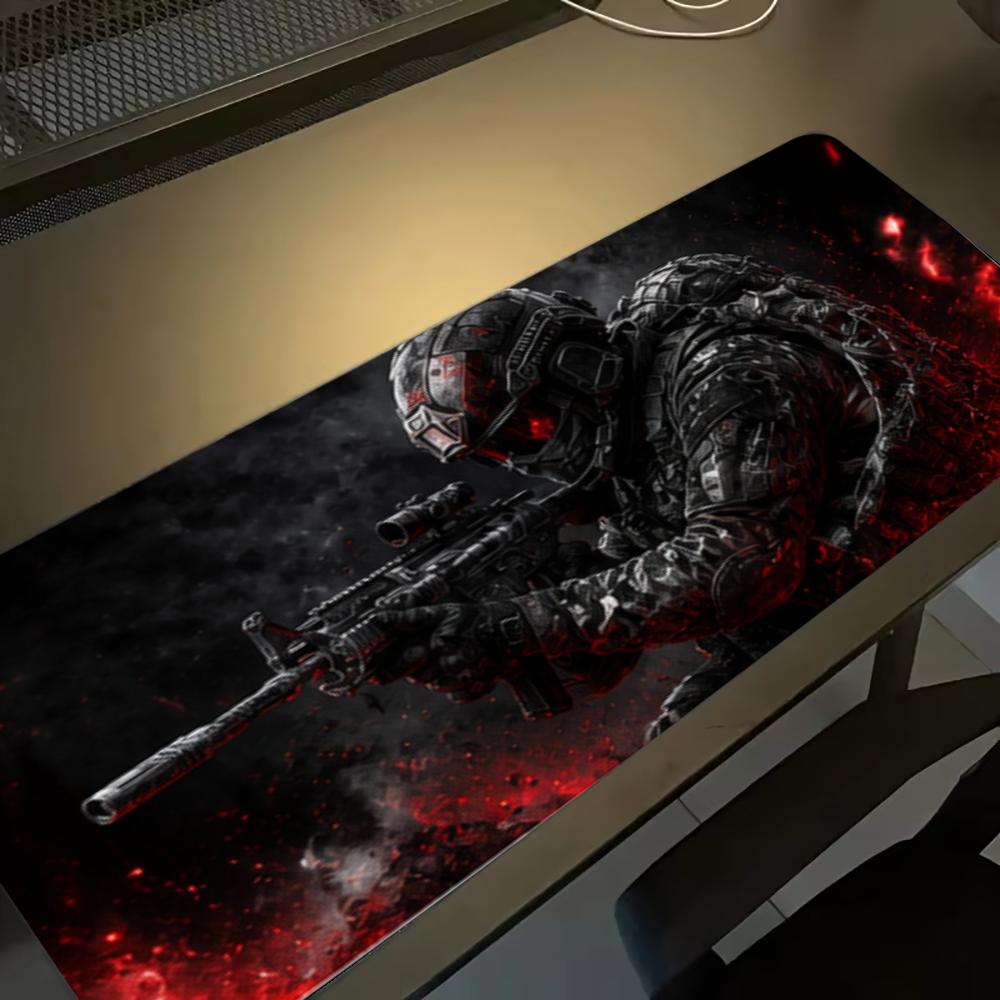 Gaming Accessories Pc Setup - Alfombrillas de ratón Soldier, accesorios para