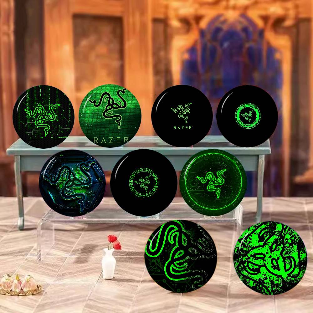 Gaming Accessories Brands - Broches Redondos de Dibujos Animados de