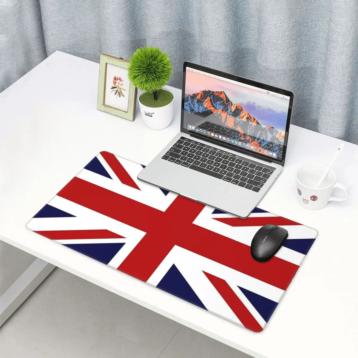 Gaming Accessories Uk - Alfombrilla grande para ratón con bandera