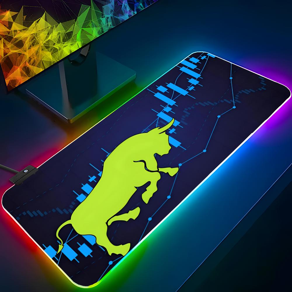 Gaming Accessories Market - Alfombrilla de Ratón RGB con Retroiluminación,