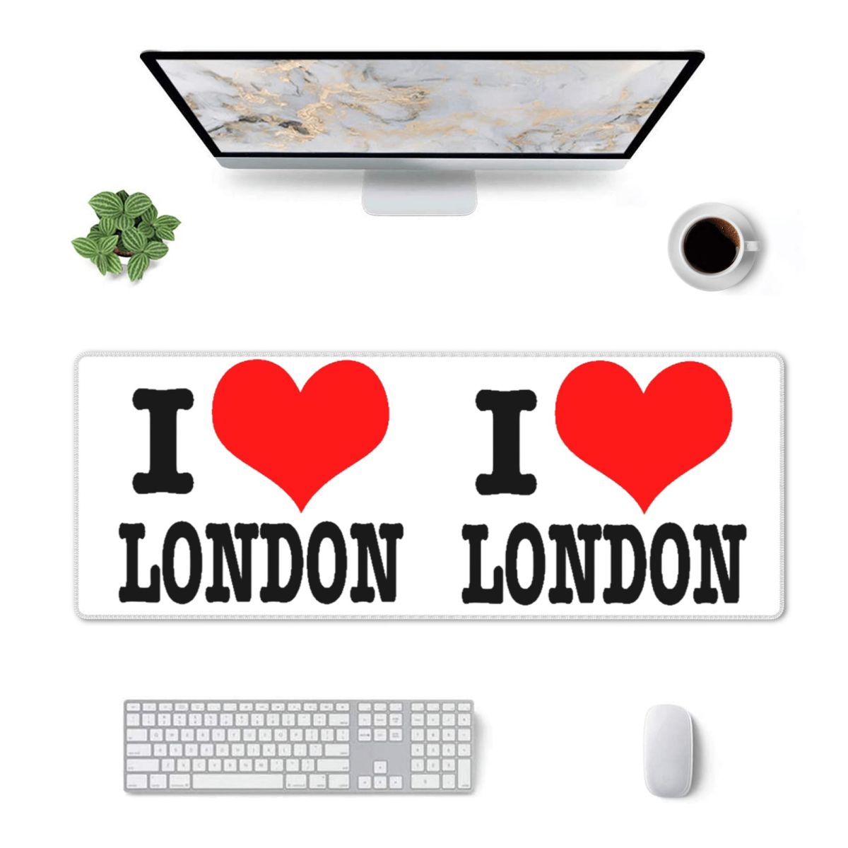 Gaming Accessories London - Alfombrilla de Ratón Grande Londres Reino