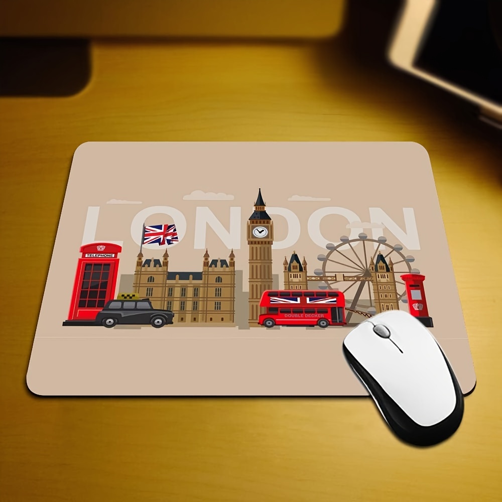 Gaming Accessories London - Alfombrilla de Ratón de Goma con