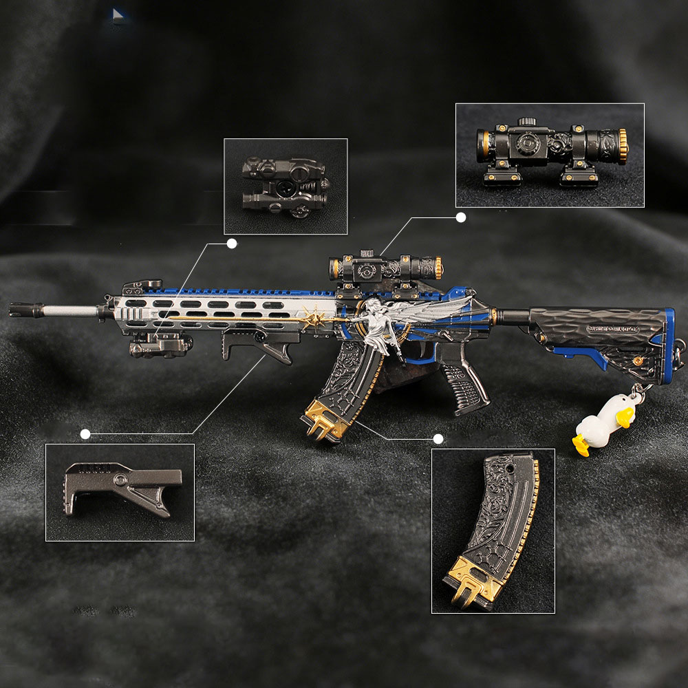 Gaming Accessories Kids - Llavero de Pistola de Juguete Desmontable