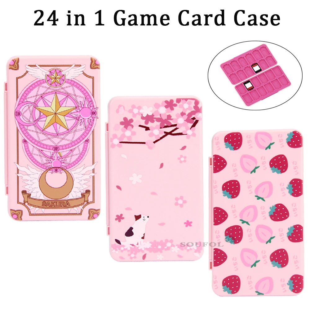 Gaming Accessories Box - Estuche de almacenamiento de tarjetas de