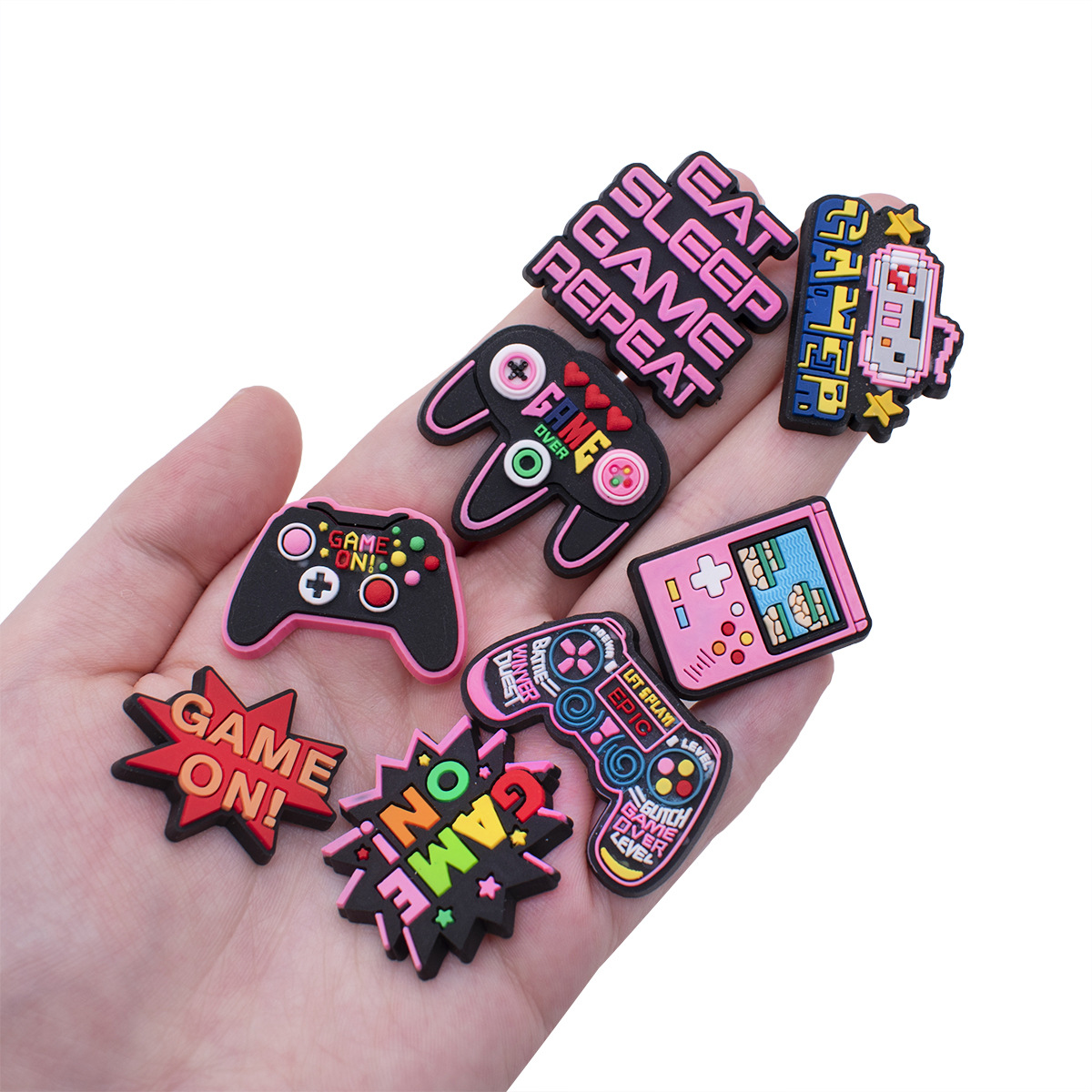 Dijes de zapatos de juego para - Gaming Accessories Kids reseña y precio