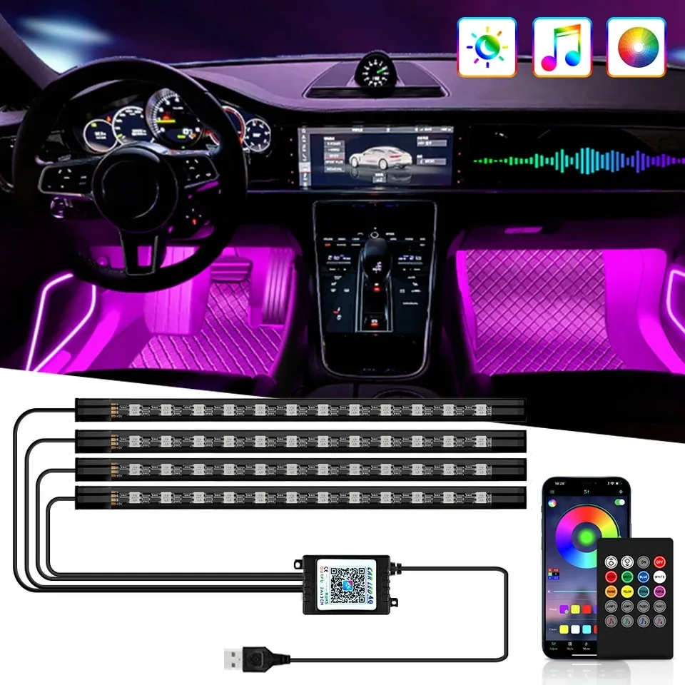Luces LED RGB Universales para - Rgb Hub Sync reseña y precio