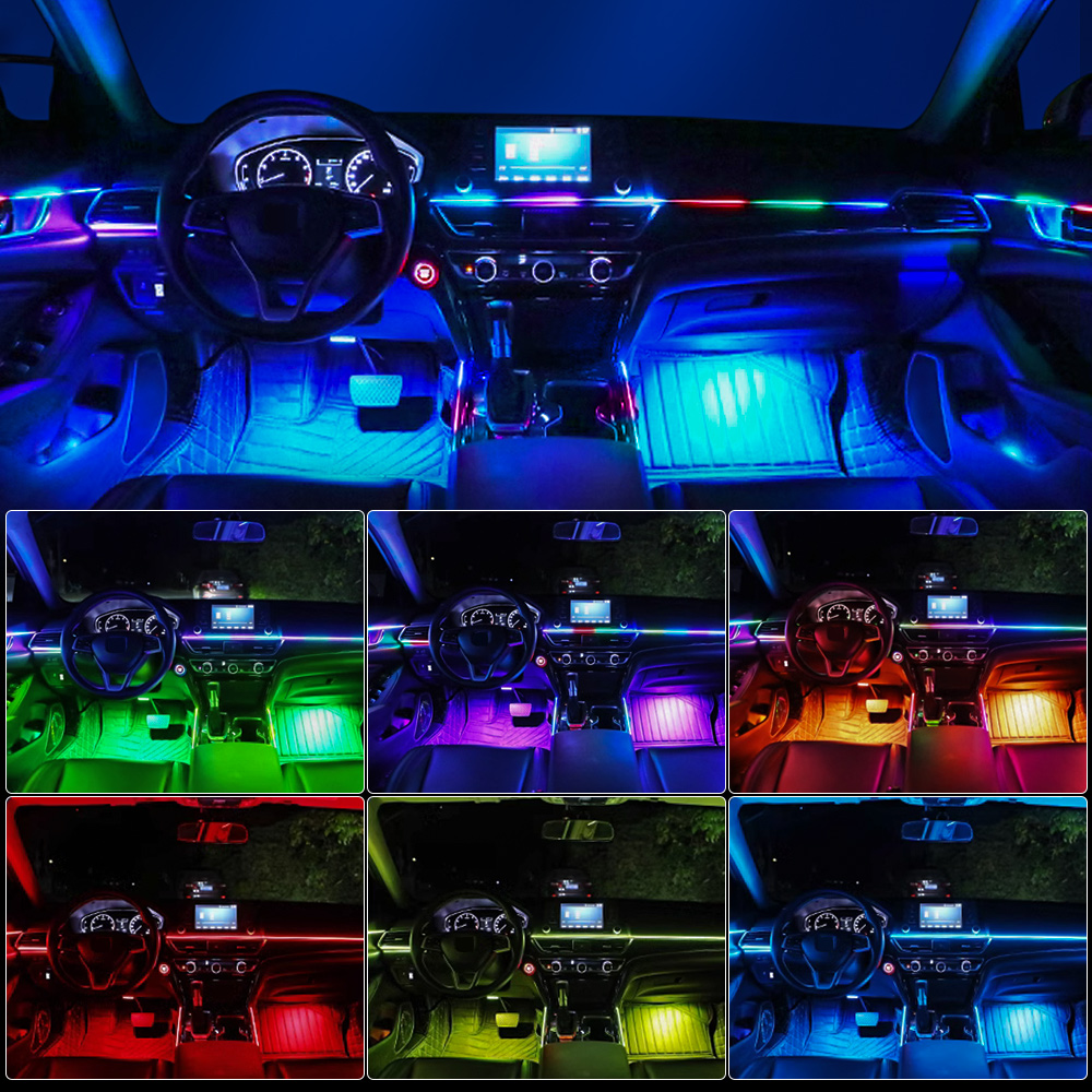 Luz ambiental LED RGB 6/10/14/ - Rgb Hub Sync reseña y precio