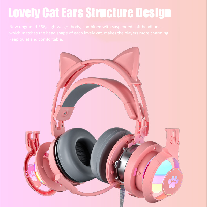 Auriculares con orejas de gato - Gaming Accessories Kids reseña y precio