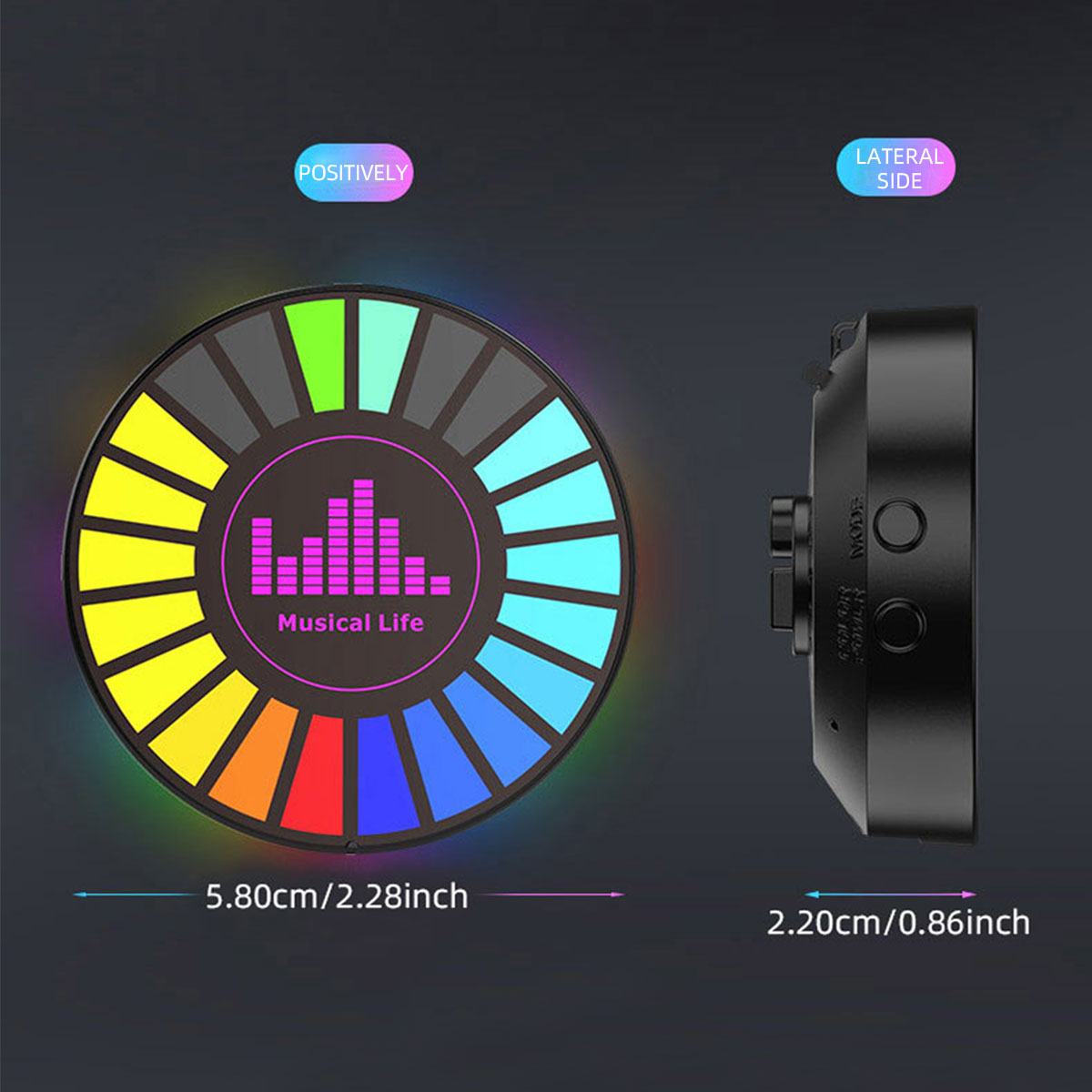 Luz LED con Control de Sonido  - Rgb Hub Sync reseña y precio